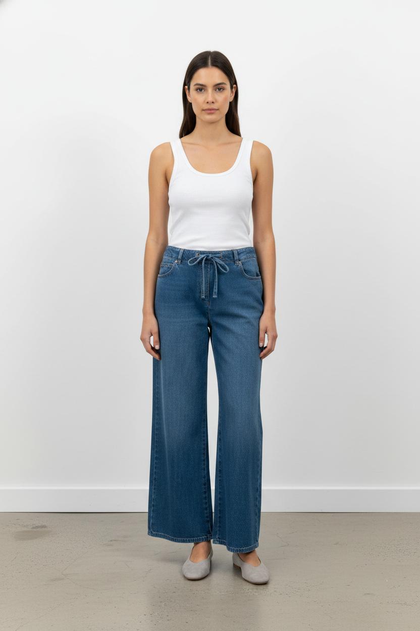 Jean Large Bleu - Taille XL/42 de la marque Caroll | PARAD105183 - Vendu par Paradigme - Image 1
