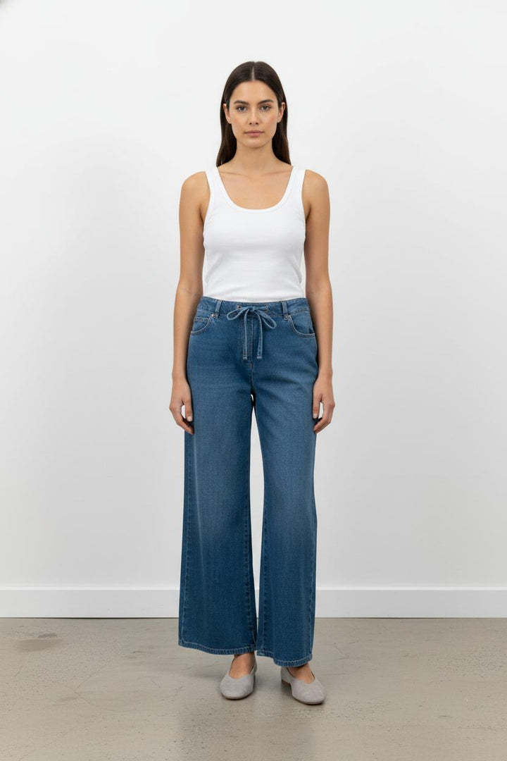 Jean Large Bleu - Taille XL/42 de la marque Caroll | PARAD105183 - Vendu par Paradigme - Image 1