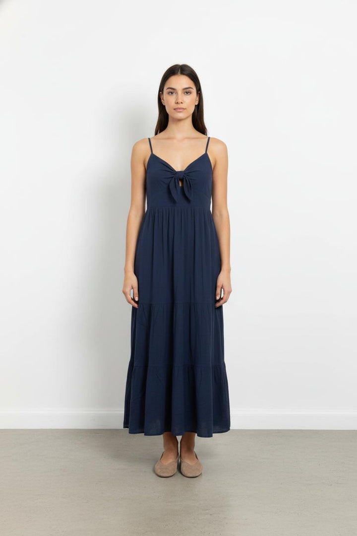 Robe à Bretelles Bleue - Taille XL/42 de la marque Kookai | PARAD105184 - Vendu par Paradigme - Image 1