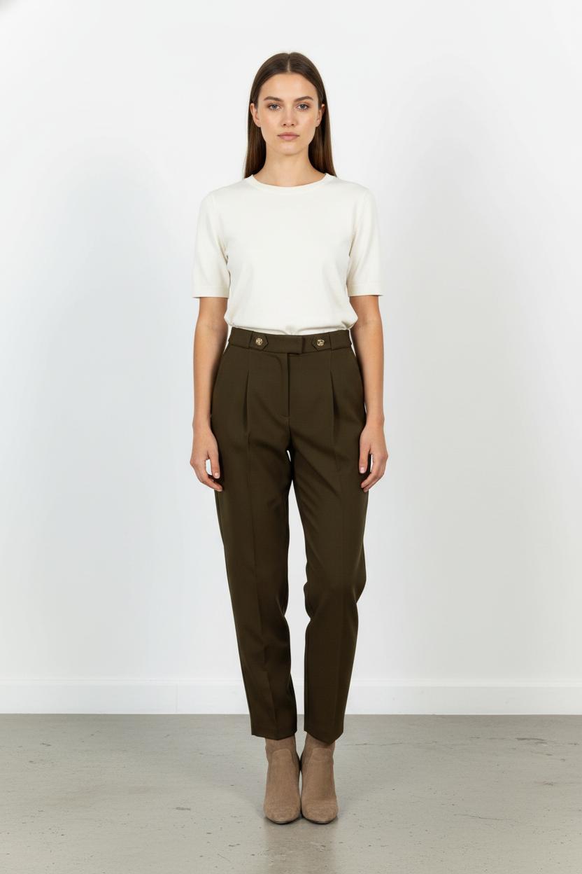 Pantalon Vert - Taille M/38 de la marque ba&sh | PARAD105185 - Vendu par Paradigme - Image 1