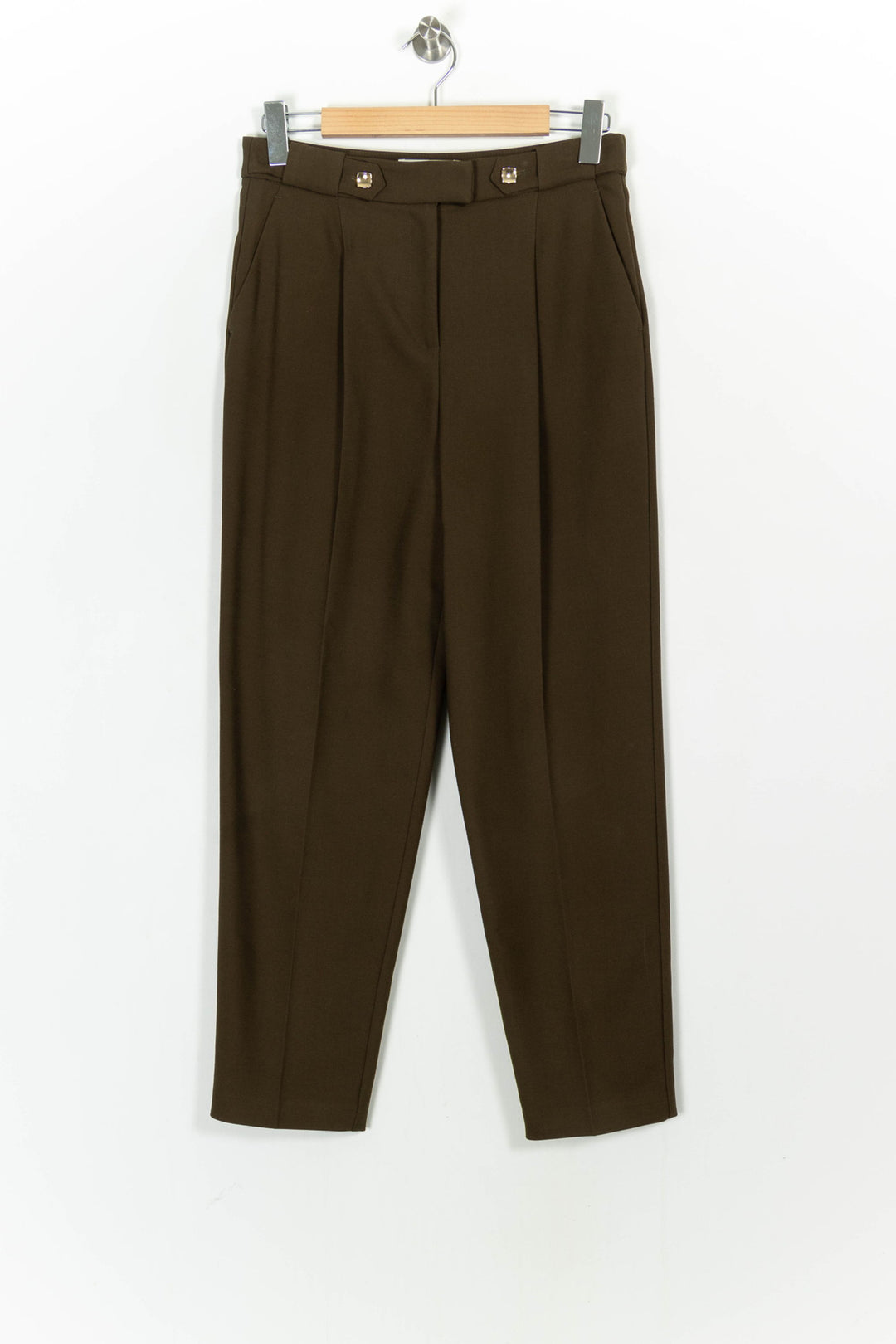 Pantalon Vert - Taille M/38 de la marque ba&sh | PARAD105185 - Vendu par Paradigme - Image 2