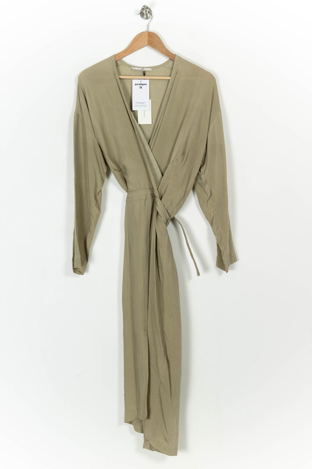 Robe Portefeuille Beige - Taille S/36 de la marque Humanoid | PARAD105187 - Vendu par Paradigme - Image 2