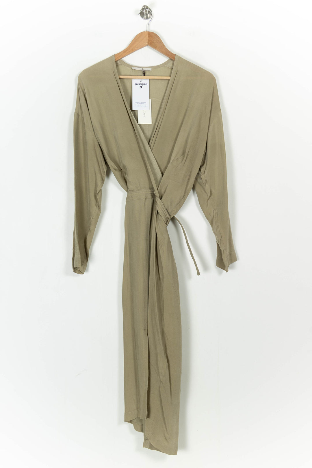 Robe Portefeuille Beige - Taille S/36 de la marque Humanoid | PARAD105187 - Vendu par Paradigme - Image 2