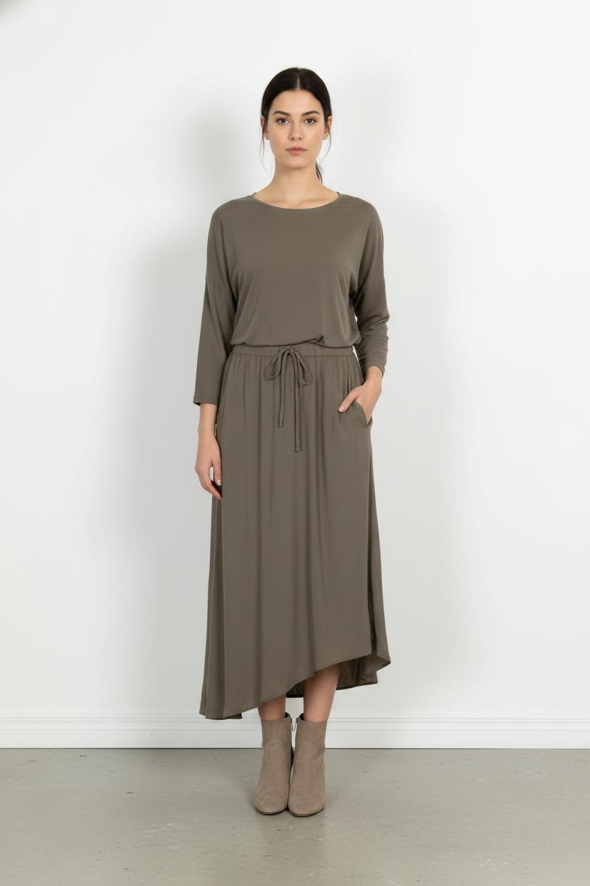 Jupe Longue Beige - Taille S/36 de la marque Humanoid | PARAD105195 - Vendu par Paradigme - Image 1