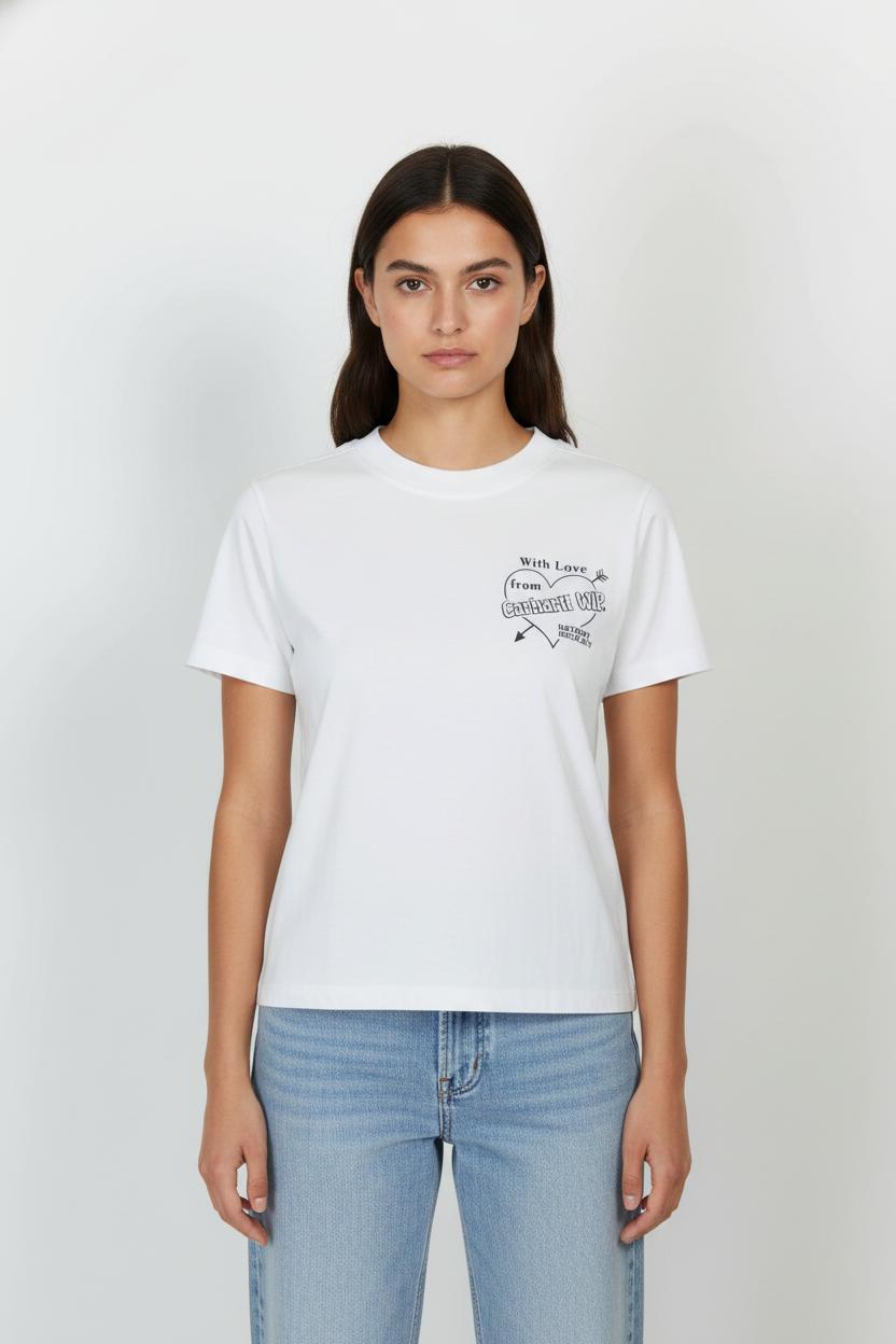 Tee-shirt Blanc - Taille S/36 de la marque Carhartt | PARAD105200 - Vendu par Paradigme - Image 1