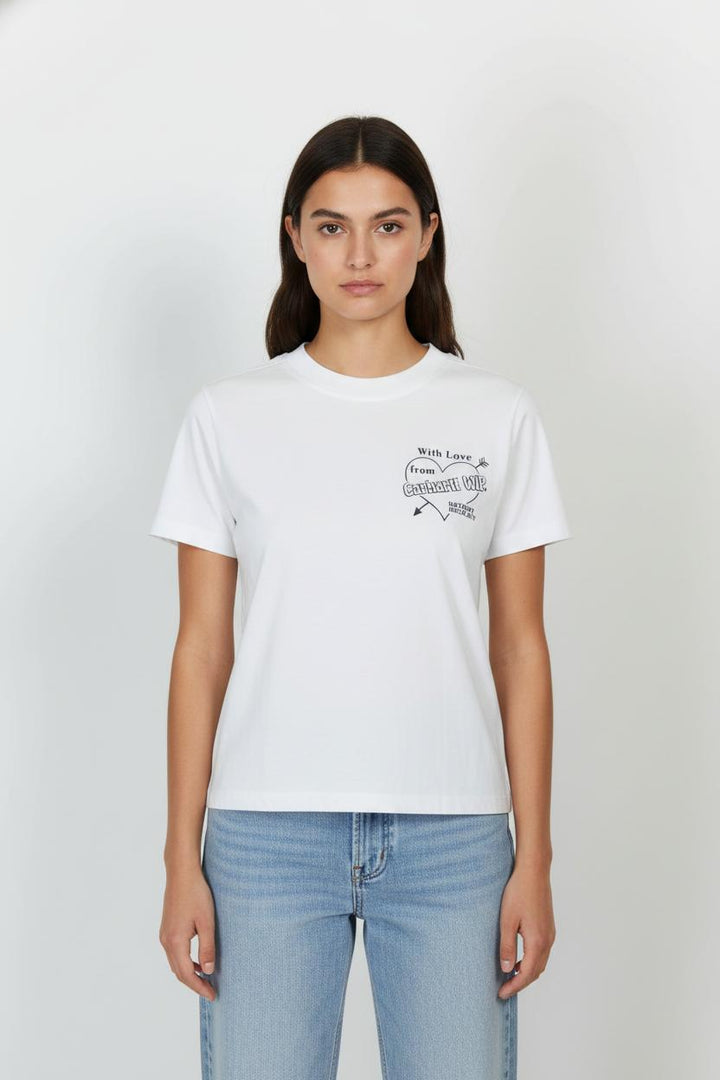 Tee-shirt Blanc - Taille S/36 de la marque Carhartt | PARAD105200 - Vendu par Paradigme - Image 1