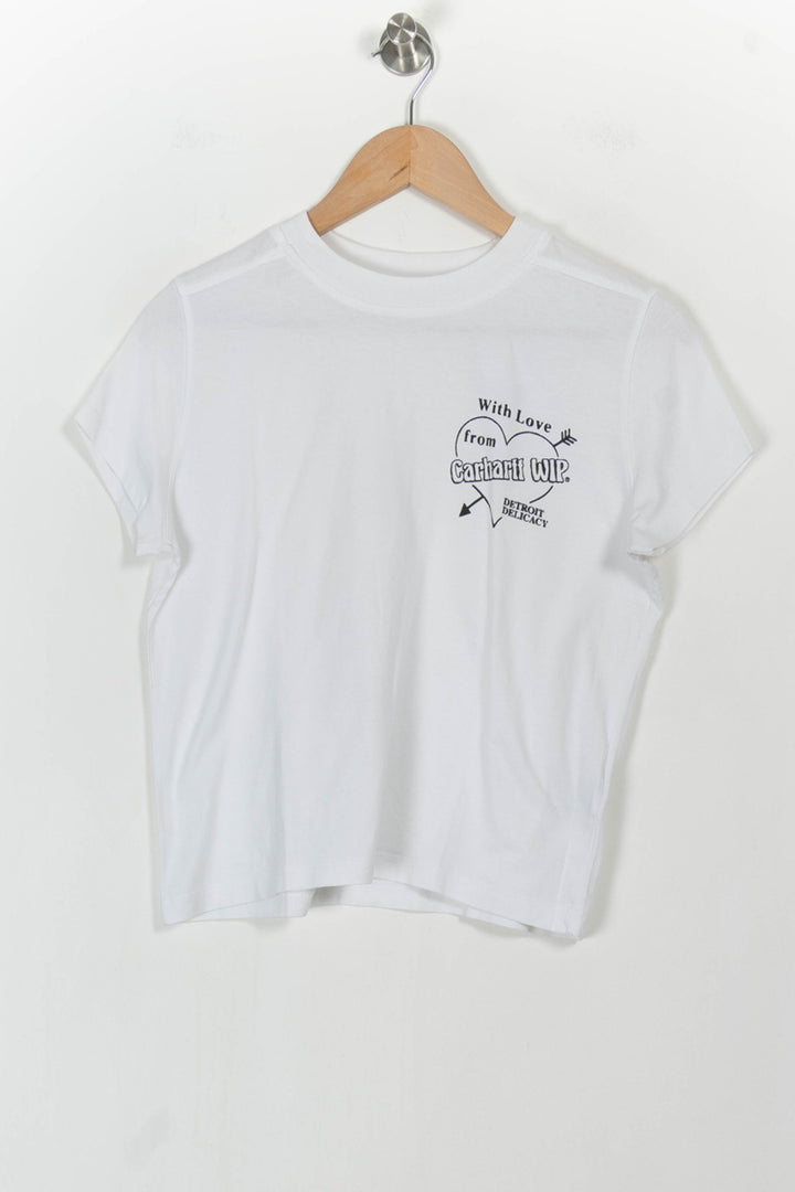 Tee-shirt Blanc - Taille S/36 de la marque Carhartt | PARAD105200 - Vendu par Paradigme - Image 2