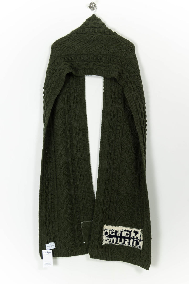 Écharpe Verte - Taille T.U. de la marque Maison Kitsuné | PARAD105203 - Vendu par Paradigme - Image 2