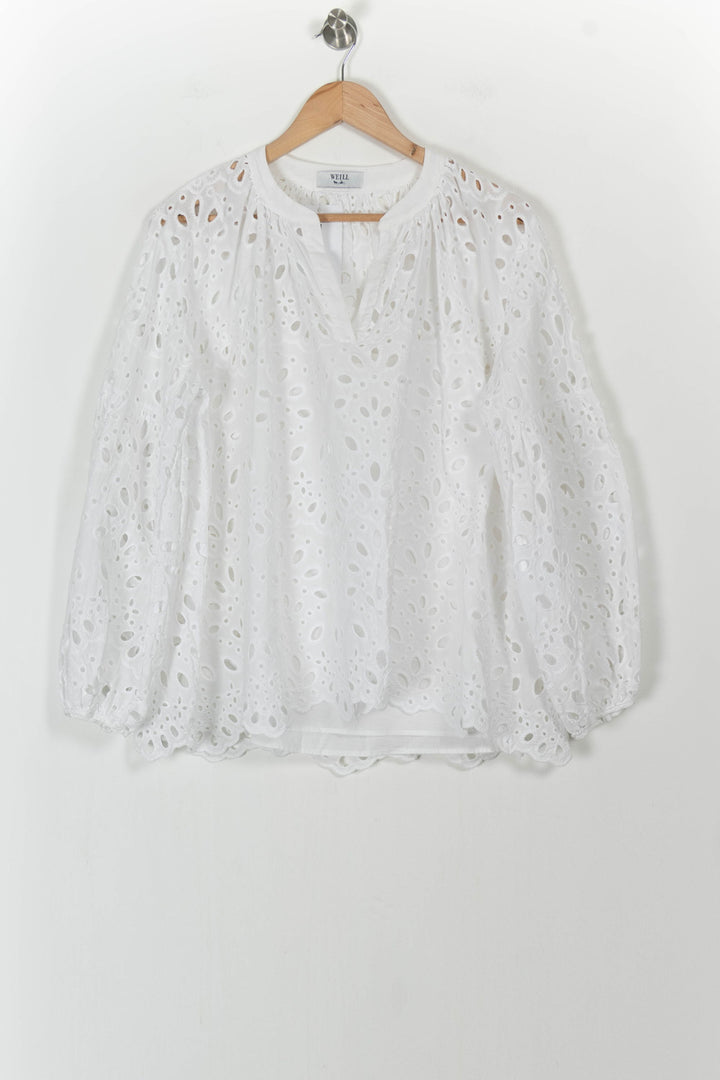 Blouse Blanche - Taille XL/42 de la marque Weill | PARAD105205 - Vendu par Paradigme - Image 2