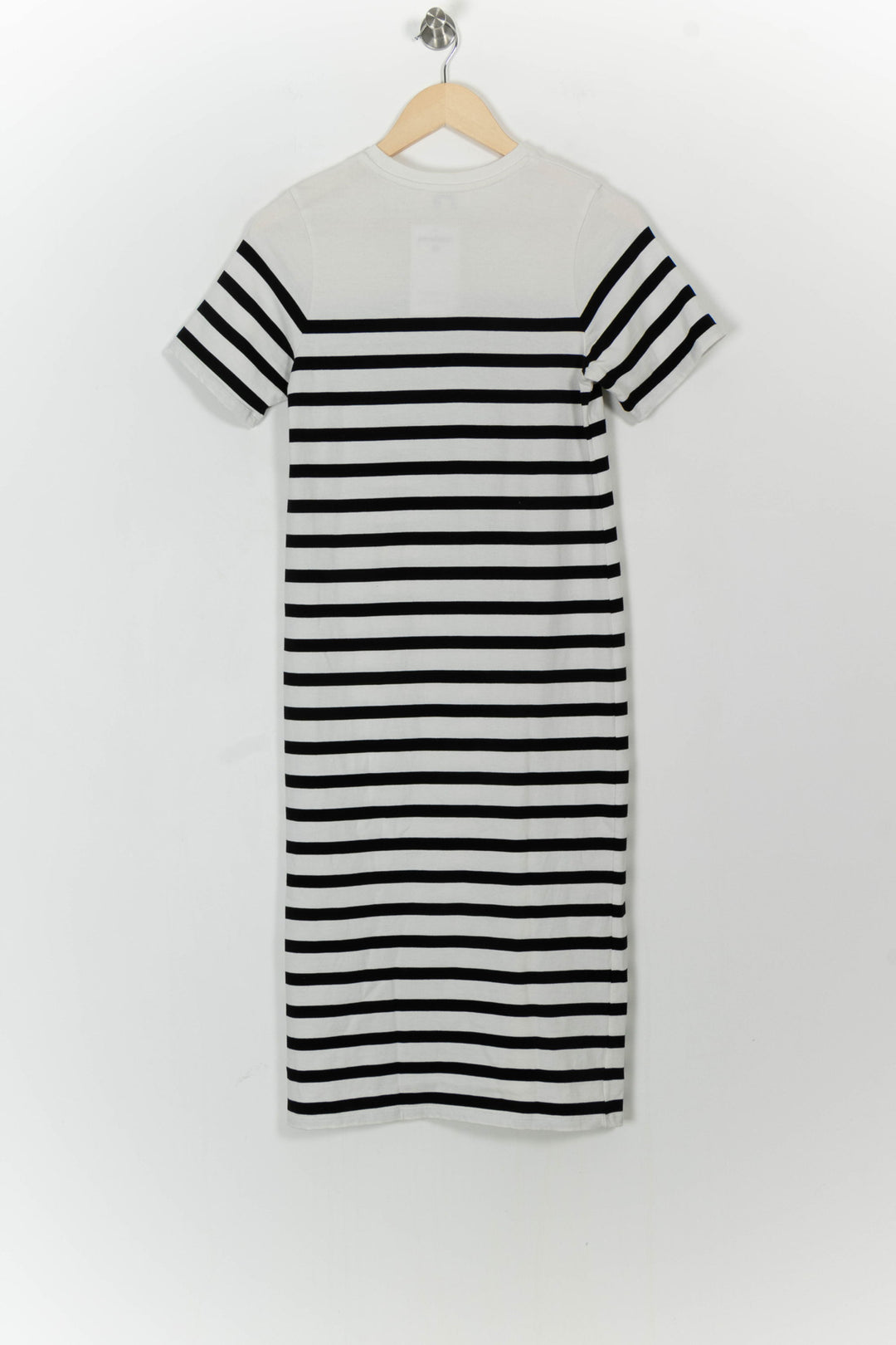 Robe Longue Rayée Noire et Blanche - Taille XS/34 de la marque Balzac Paris | PARAD105206 - Vendu par Paradigme - Image 4