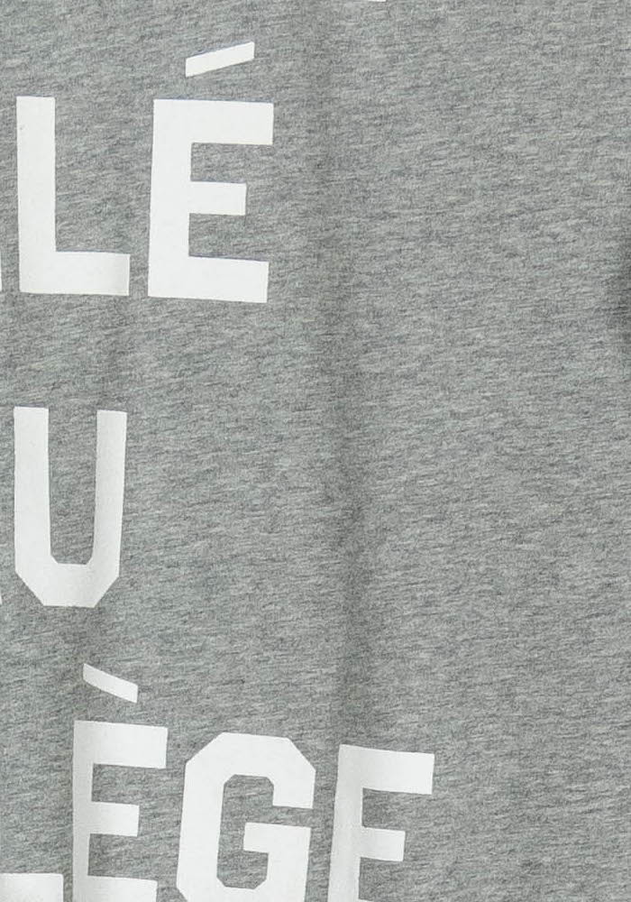 Tee-shirt Gris - Taille XS/34 de la marque Maison Kitsuné | PARAD105207 - Vendu par Paradigme - Image 3