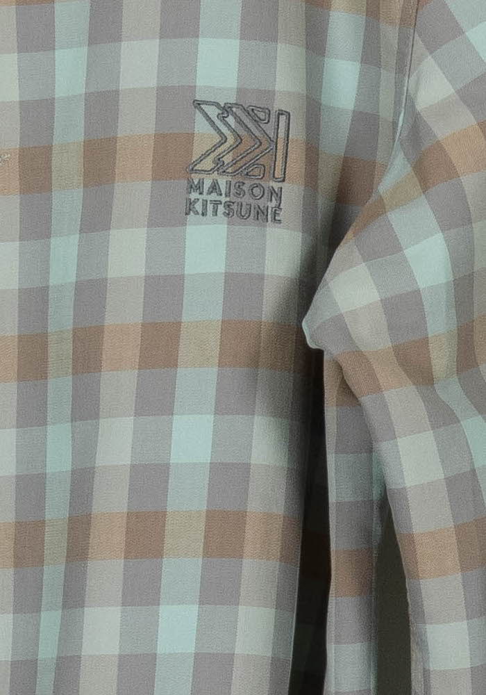 Imperméable Bleu et Marron - Taille XXS/32 de la marque Maison Kitsuné | PARAD105210 - Vendu par Paradigme - Image 3