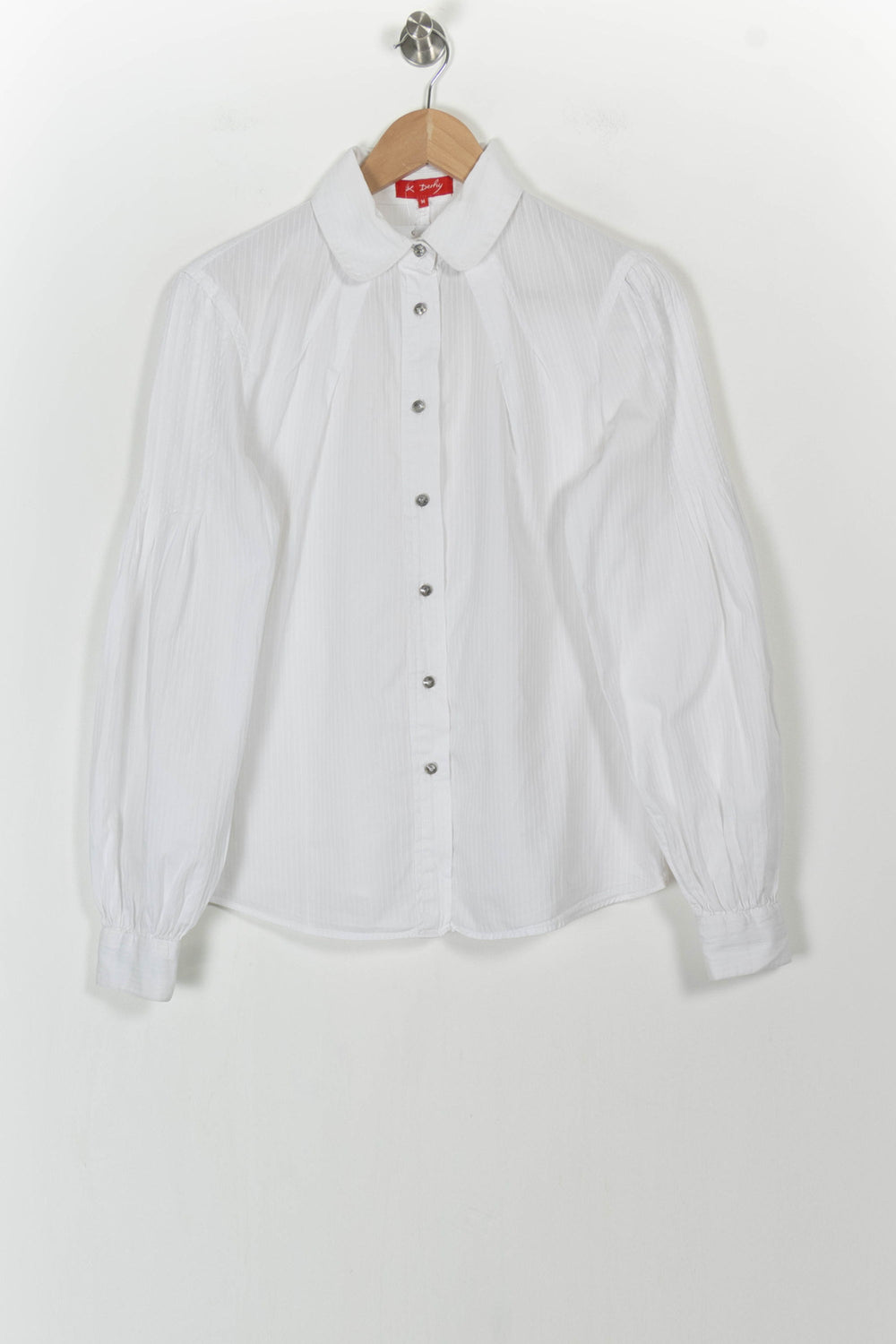 Chemise Blanche - Taille M/38 de la marque Derhy | PARAD105211 - Vendu par Paradigme - Image 2