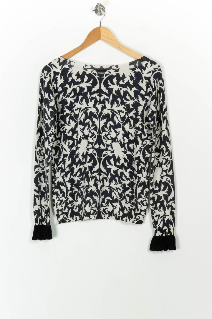 Pull Noir et Blanc - Taille M/38 de la marque Liu Jo | PARAD105214 - Vendu par Paradigme - Image 4