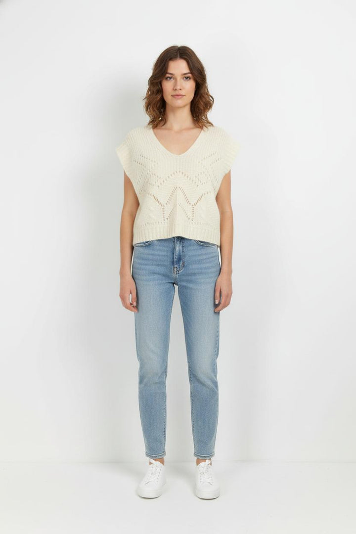 Débardeur Beige - Taille M/38 de la marque Caroll | PARAD105220 - Vendu par Paradigme - Image 1