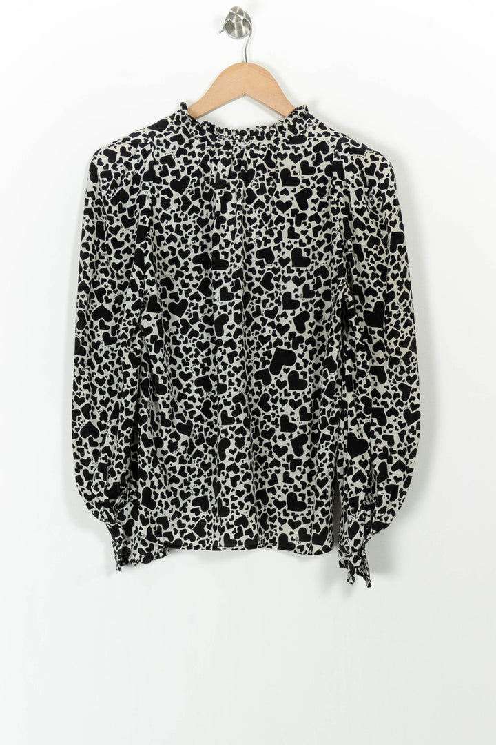 Blouse Noire et Blanche - Taille S/36 de la marque Zadig&Voltaire | PARAD105224 - Vendu par Paradigme - Image 4