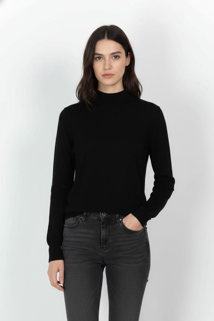 Pull Noir - Taille S/36 de la marque Sandro | PARAD105225 - Vendu par Paradigme - Image 1