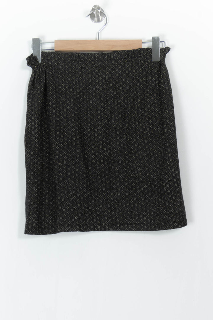 Jupe Courte Noire - Taille S/36 de la marque Des petits hauts | PARAD105234 - Vendu par Paradigme - Image 4