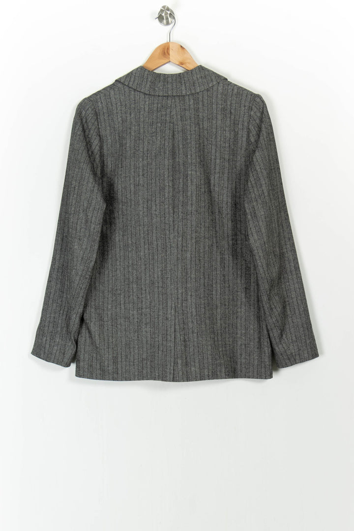 Blazer Gris - Taille M/38 de la marque Chloé Stora | PARAD105240 - Vendu par Paradigme - Image 4