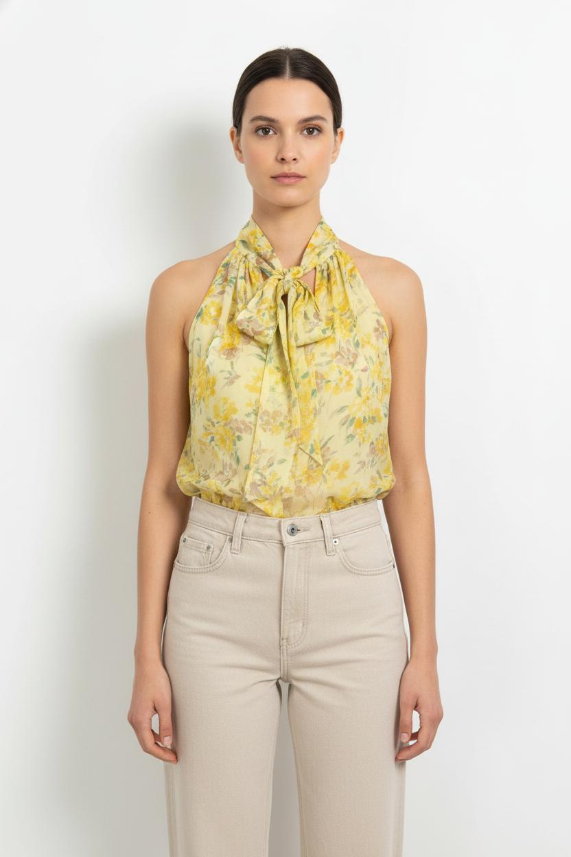 Blouse Jaune - Taille S/36 de la marque Petite Mendigote | PARAD105243 - Vendu par Paradigme - Image 1