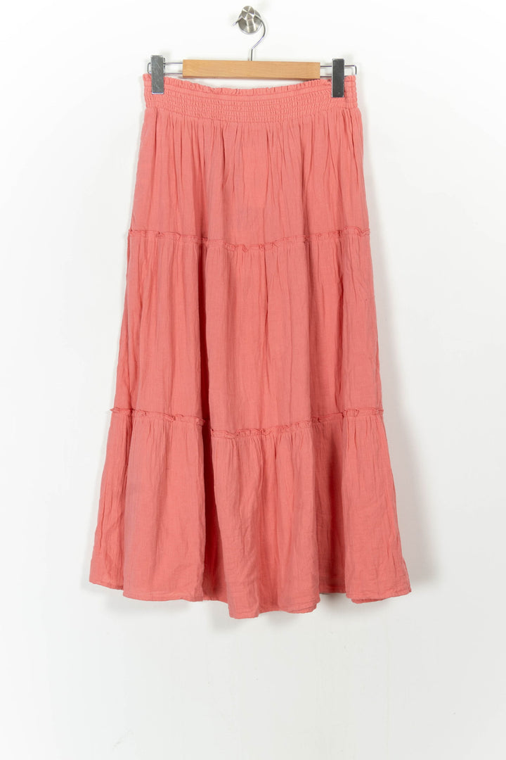 Jupe Longue Rose - Taille L/40 de la marque Petite Mendigote | PARAD105244 - Vendu par Paradigme - Image 4