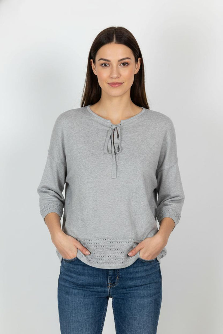 Blouse Grise - Taille M/38 de la marque Suncoo | PARAD105246 - Vendu par Paradigme - Image 1