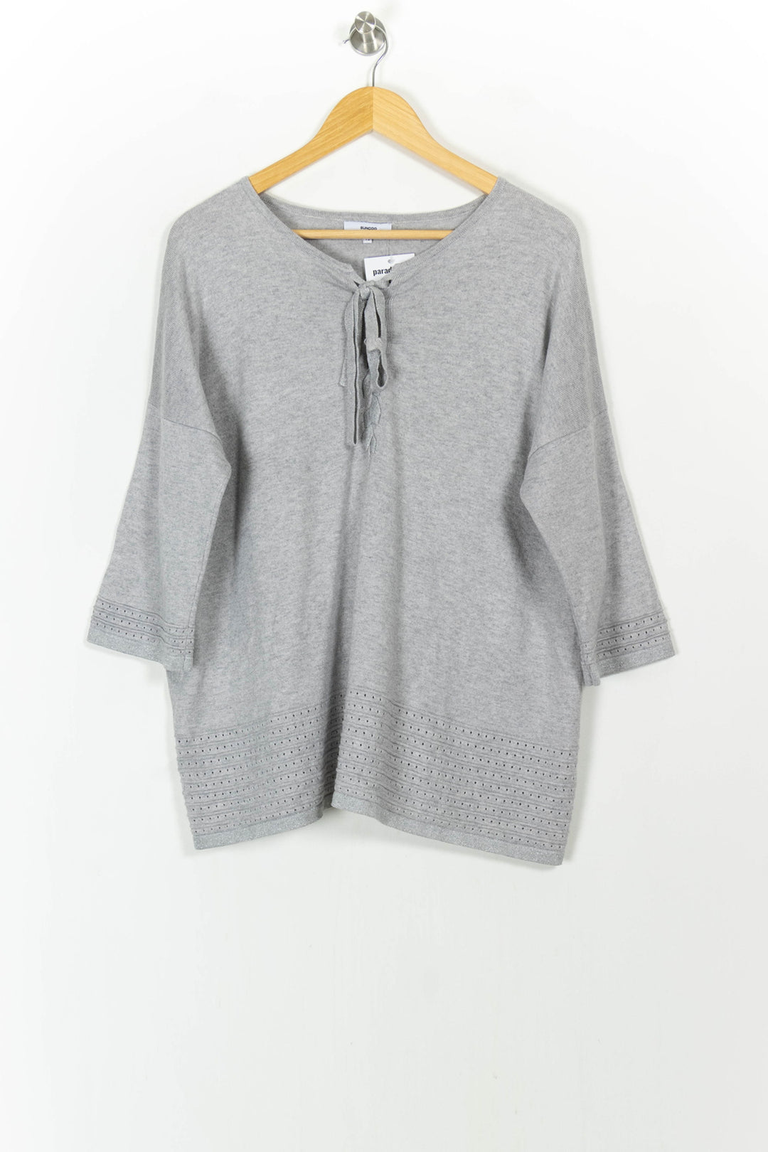 Blouse Grise - Taille M/38 de la marque Suncoo | PARAD105246 - Vendu par Paradigme - Image 2
