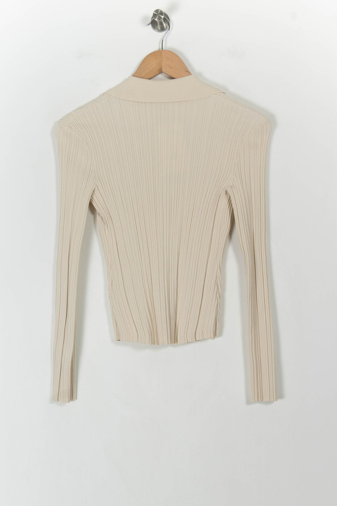 Cardigan Beige - Taille M/38 de la marque Maje | PARAD105247 - Vendu par Paradigme - Image 4