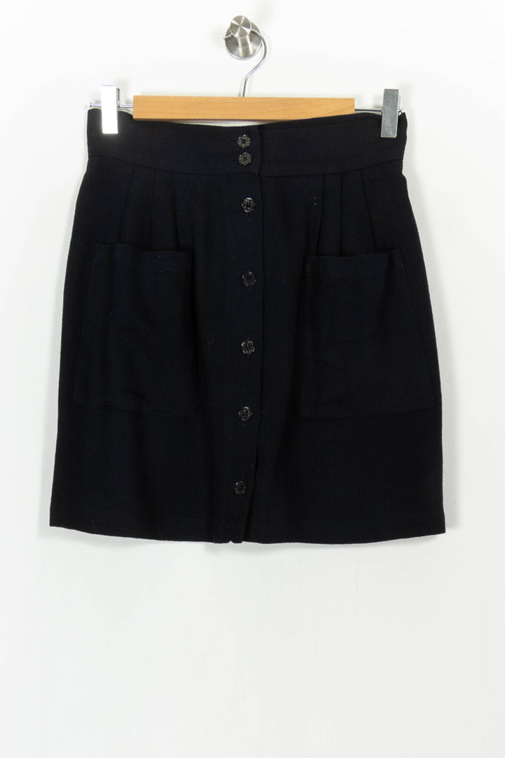 Jupe Courte Bleue - Taille S/36 de la marque Des petits hauts | PARAD105263 - Vendu par Paradigme - Image 2