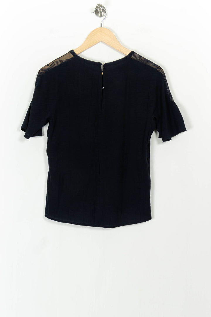 Blouse Bleue - Taille S/36 de la marque Sessùn | PARAD105268 - Vendu par Paradigme - Image 4