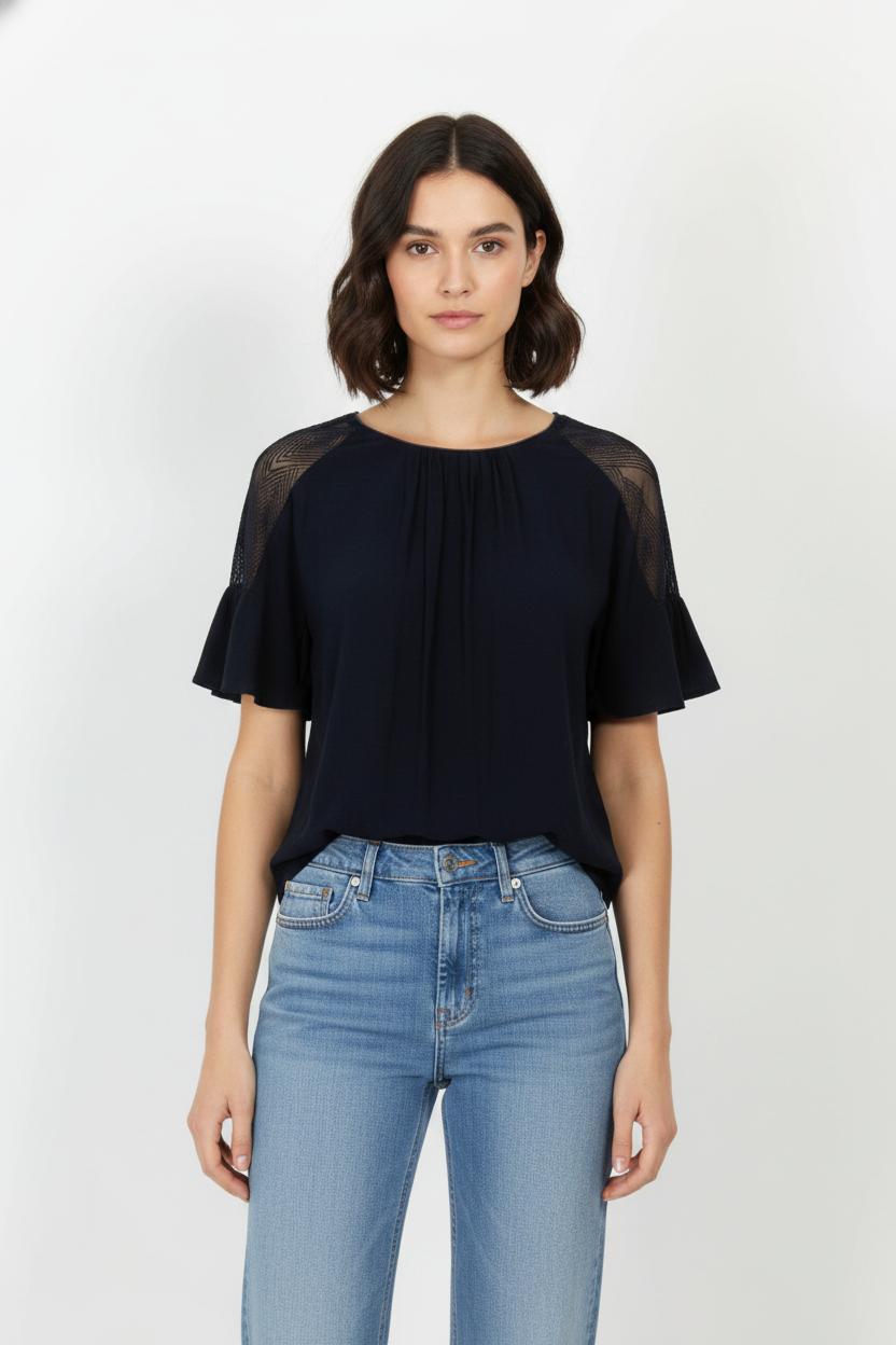 Blouse Bleue - Taille S/36 de la marque Sessùn | PARAD105268 - Vendu par Paradigme - Image 1
