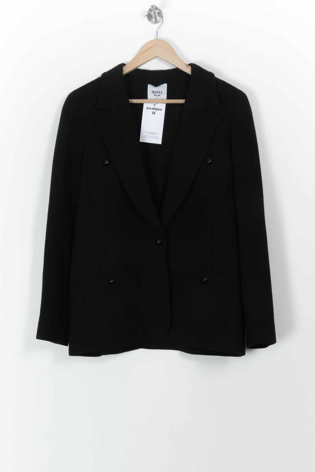 Blazer Noir - Taille XXL/44 de la marque Weill | PARAD105278 - Vendu par Paradigme - Image 2