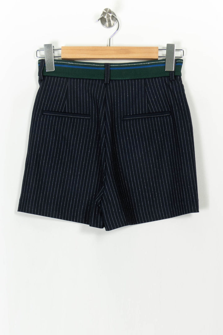 Short Bleu à Rayures - Taille XS/34 de la marque I.Code | PARAD105292 - Vendu par Paradigme - Image 4