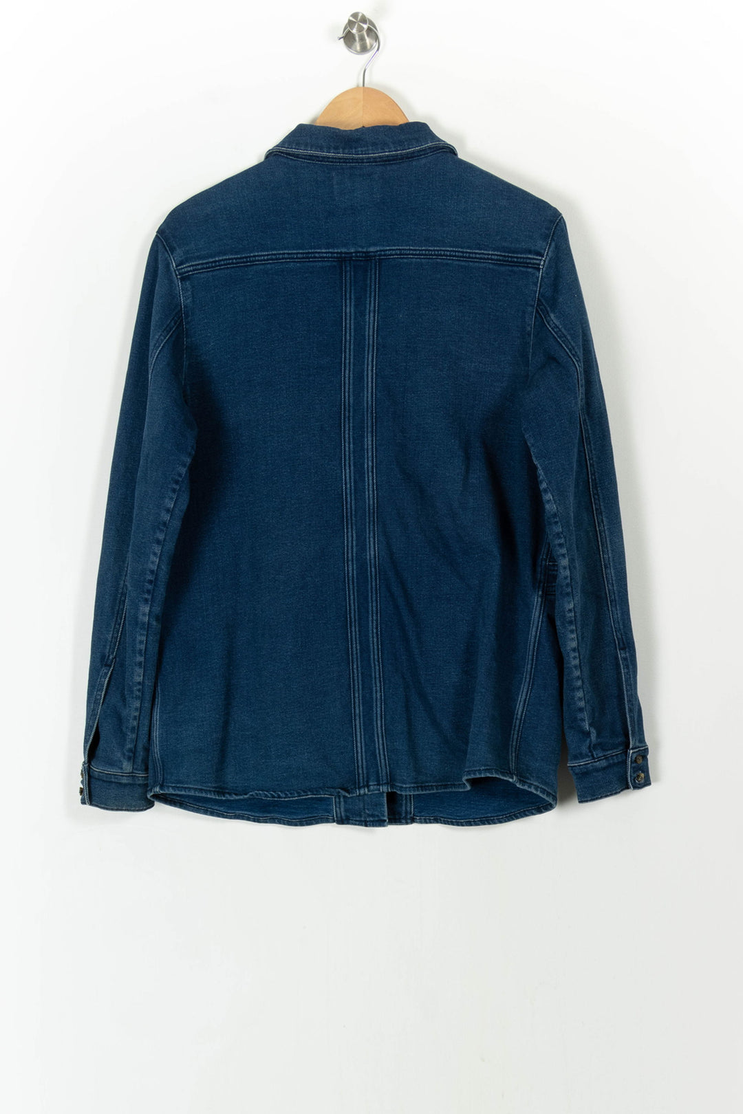 Veste en Jean Bleue - Taille L/40 de la marque Sézane | PARAD105293 - Vendu par Paradigme - Image 4