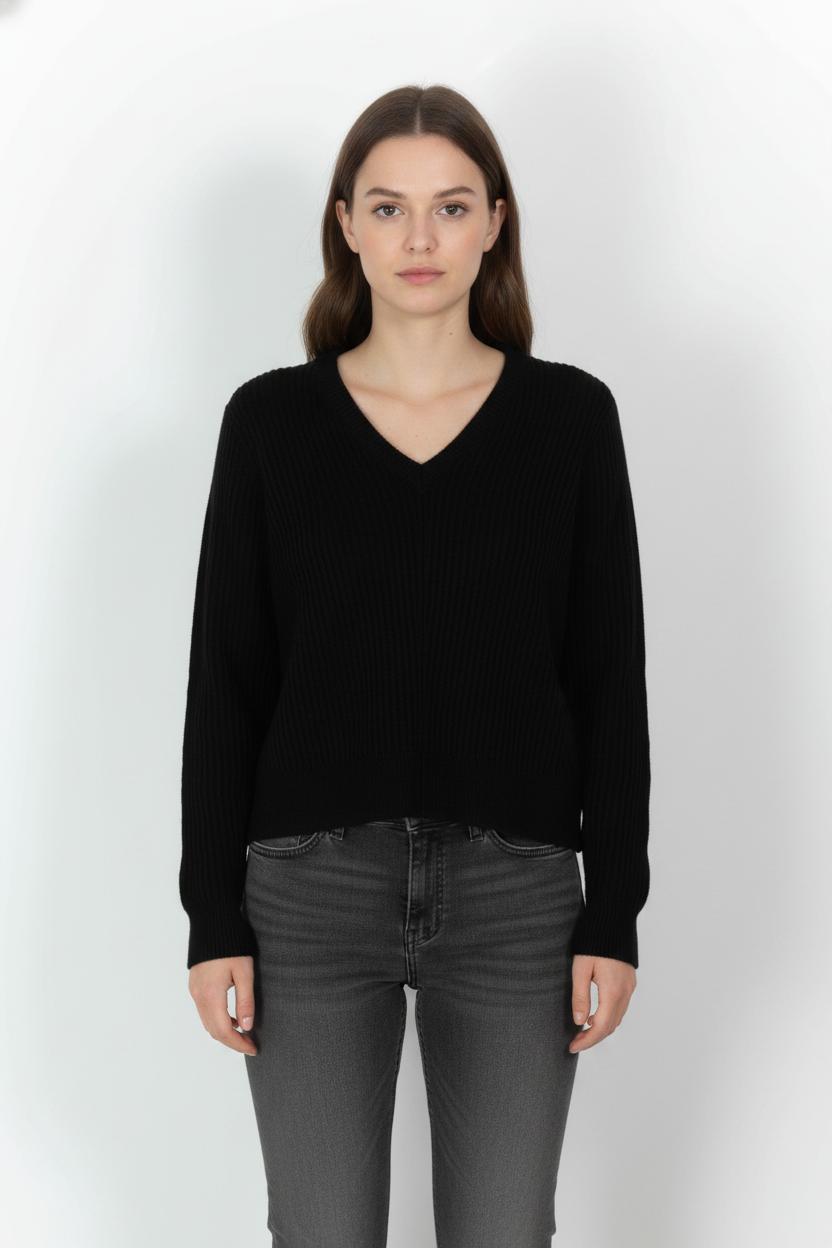 Pull Noir - Taille XS/34 de la marque IKKS | PARAD105294 - Vendu par Paradigme - Image 1