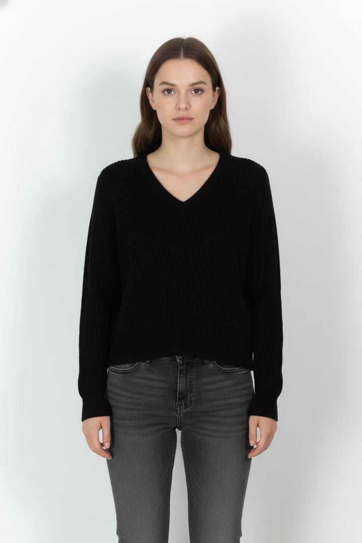 Pull Noir - Taille XS/34 de la marque IKKS | PARAD105294 - Vendu par Paradigme - Image 1