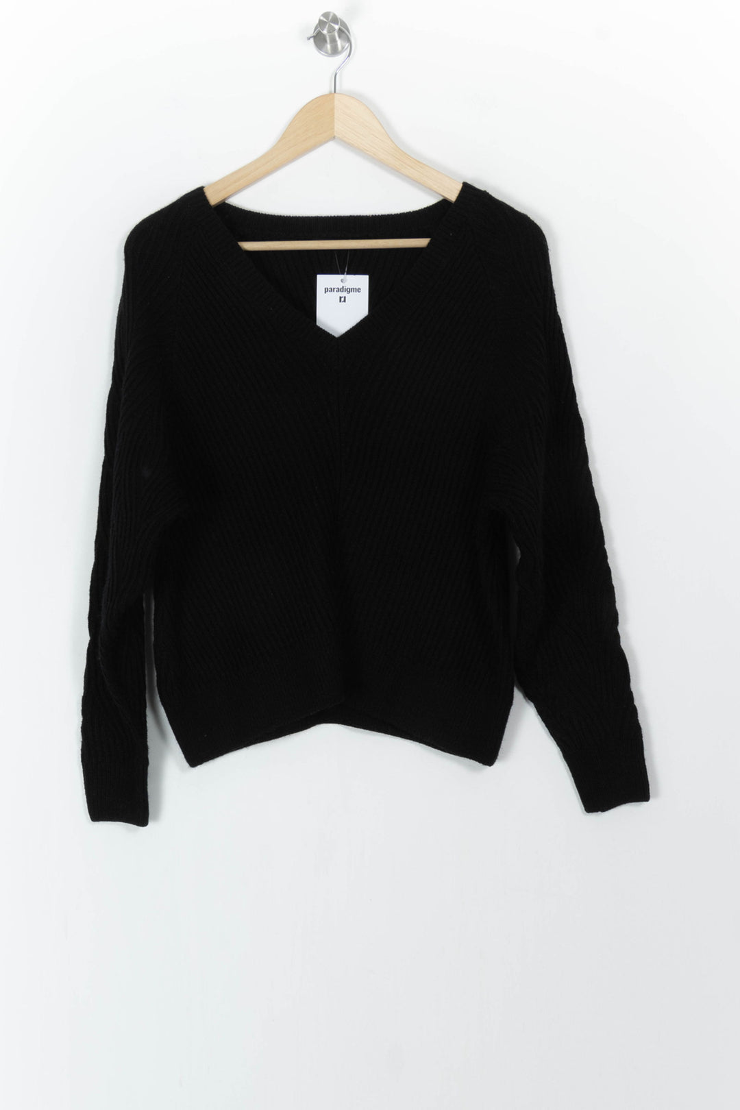 Pull Noir - Taille XS/34 de la marque IKKS | PARAD105294 - Vendu par Paradigme - Image 2