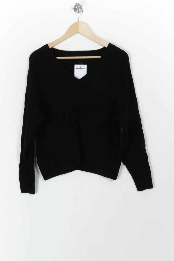 Pull Noir - Taille XS/34 de la marque IKKS | PARAD105294 - Vendu par Paradigme - Image 2
