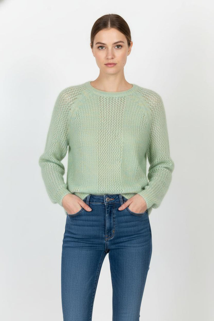 Pull Vert - Taille M/38 de la marque Des petits hauts | PARAD105298 - Vendu par Paradigme - Image 1
