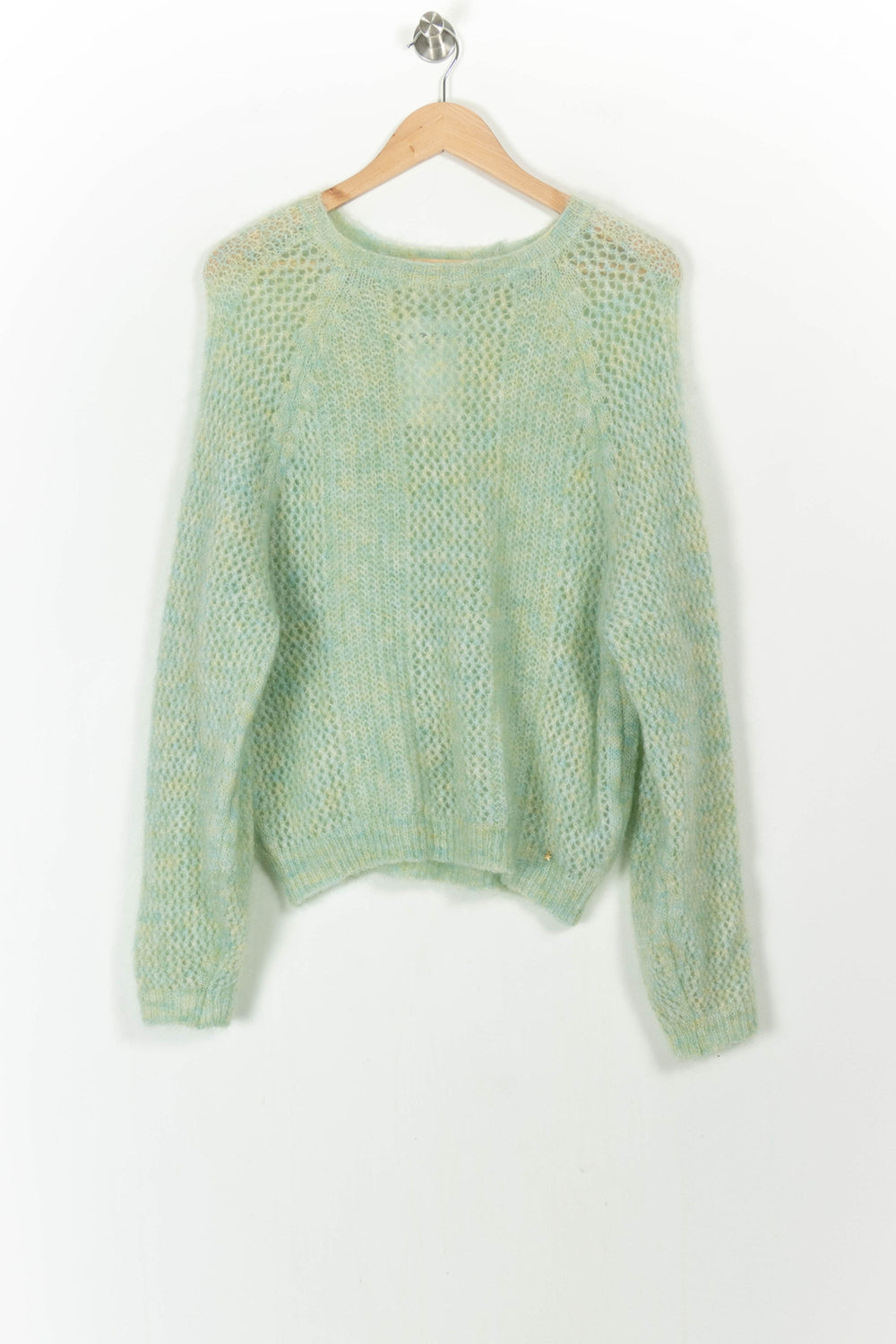 Pull Vert - Taille M/38 de la marque Des petits hauts | PARAD105298 - Vendu par Paradigme - Image 2