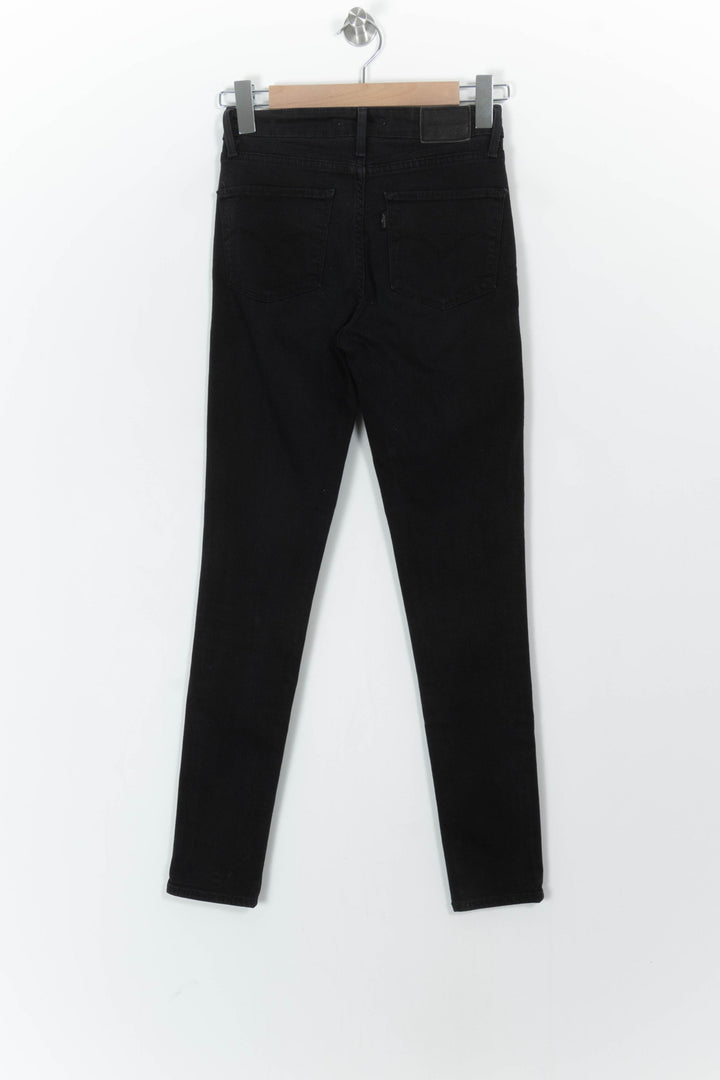 Jean Skinny Noir - Taille S/36 de la marque Levi's | PARAD105301 - Vendu par Paradigme - Image 4