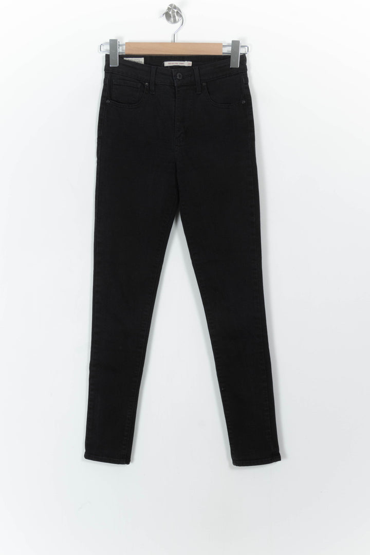 Jean Skinny Noir - Taille S/36 de la marque Levi's | PARAD105301 - Vendu par Paradigme - Image 2