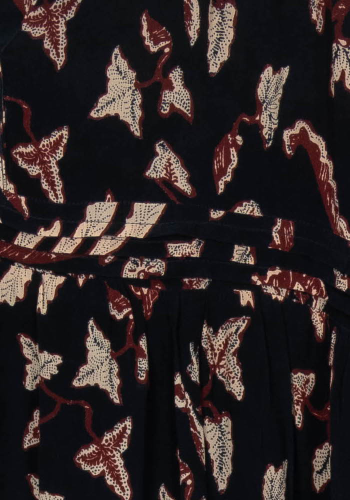 Robe Courte Bleu et Bordeaux - Taille S/36 de la marque ba&sh | PARAD105302 - Vendu par Paradigme - Image 3
