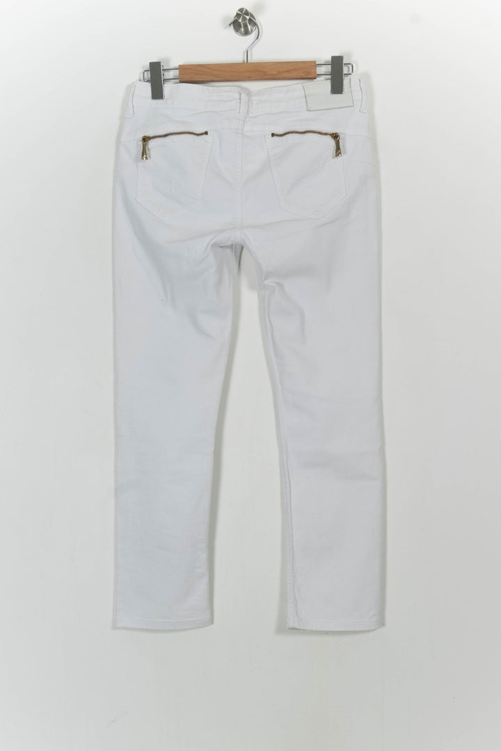 Jean Blanc - Taille L/40 de la marque Liu Jo | PARAD105311 - Vendu par Paradigme - Image 4