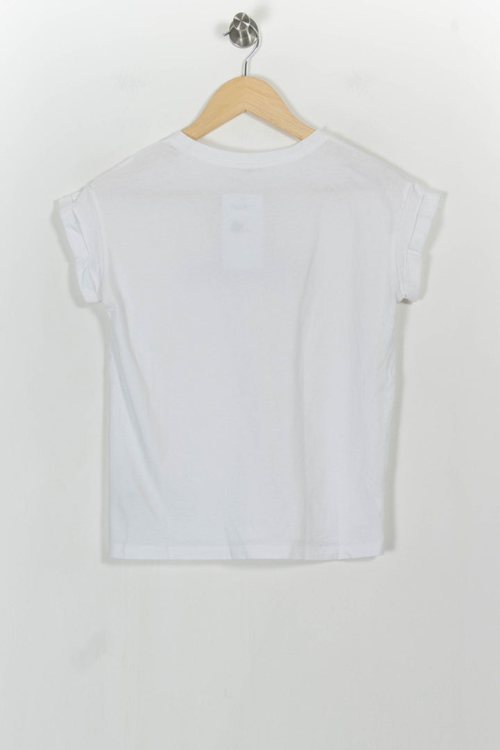 Tee-shirt Blanc - Taille XS/34 de la marque Grace & Mila | PARAD105313 - Vendu par Paradigme - Image 4