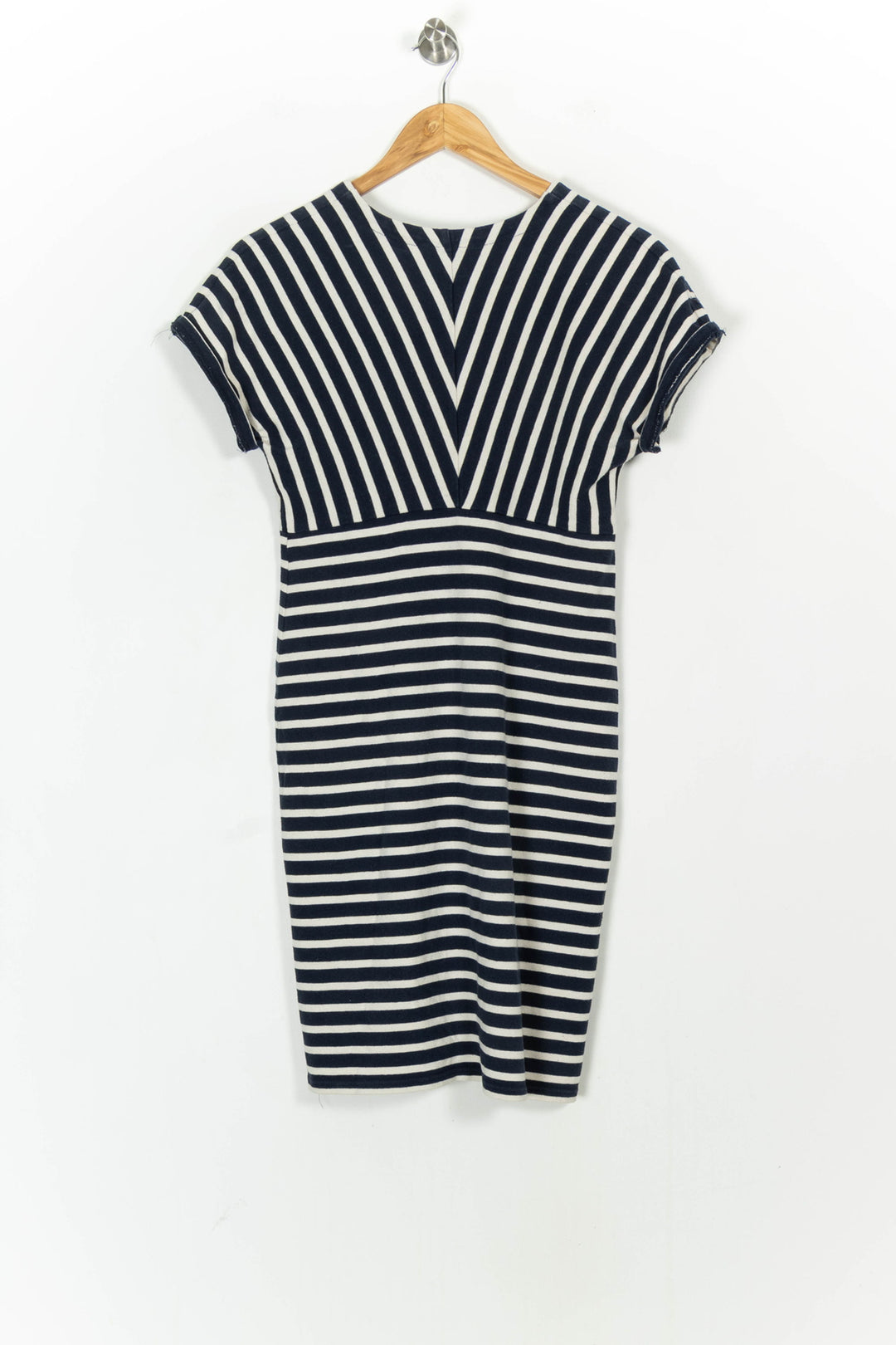 Robe Rayée Bleu Marine et Blanche - Taille M/38 de la marque Saint James | PARAD105317 - Vendu par Paradigme - Image 4