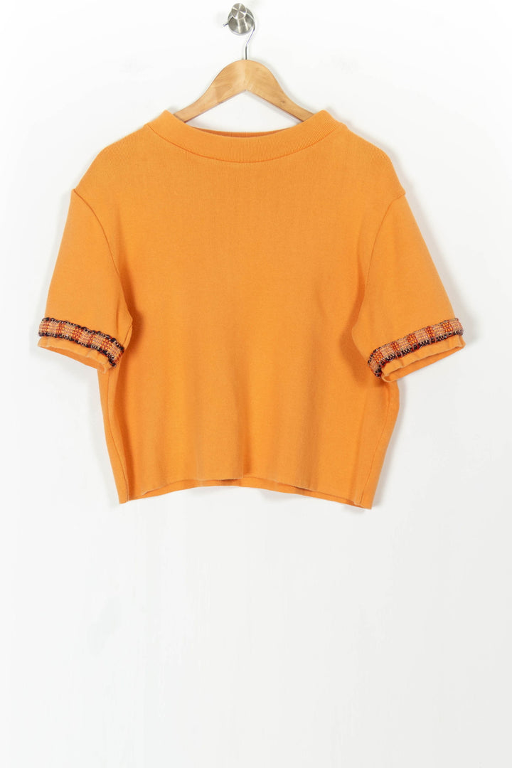 Pull Orange - Taille XL/42 de la marque et Paris | PARAD105318 - Vendu par Paradigme - Image 2