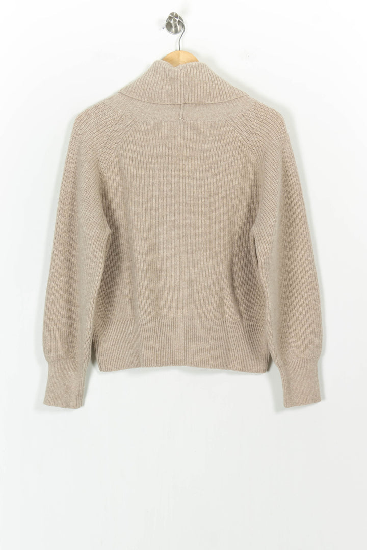 Pull Col Roulé Beige - Taille XL/42 de la marque Rodier | PARAD105322 - Vendu par Paradigme - Image 4