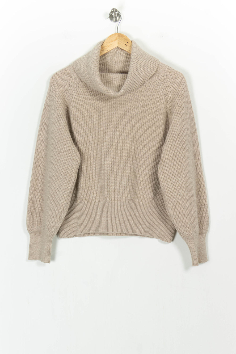 Pull Col Roulé Beige - Taille XL/42 de la marque Rodier | PARAD105322 - Vendu par Paradigme - Image 2