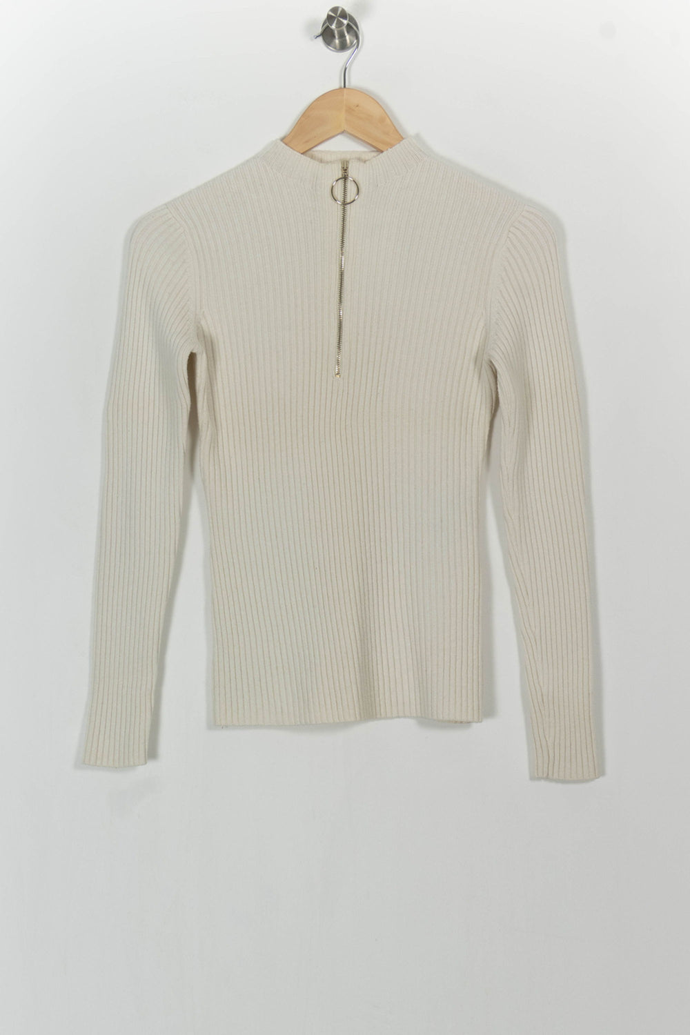 Pull Beige - Taille M/38 de la marque Maje | PARAD105324 - Vendu par Paradigme - Image 2